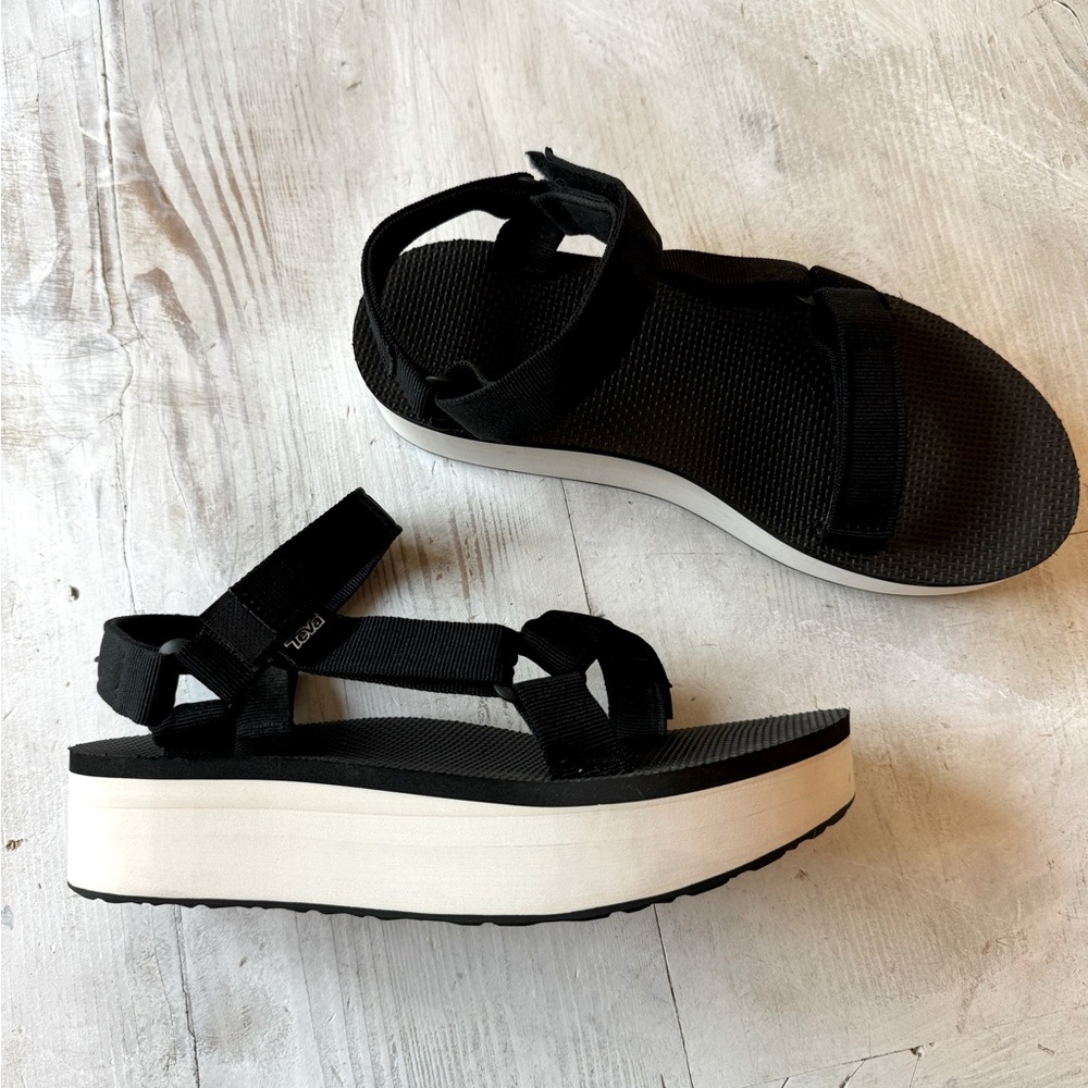Teva platform sandals